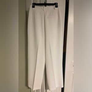 Elegant White Women's Pants
